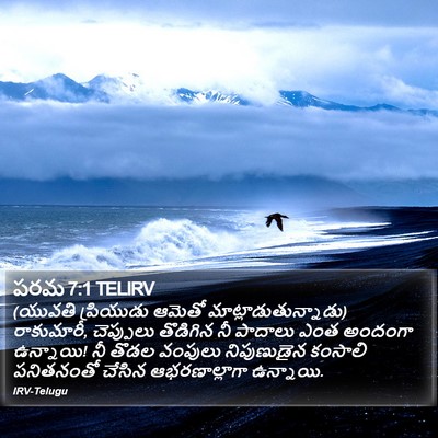 పరమ 7:1 TELIRV Bible Verse Image