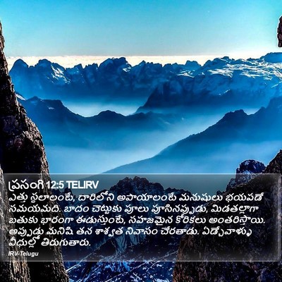 ప్రసంగి 12:5 TELIRV Bible Verse Image