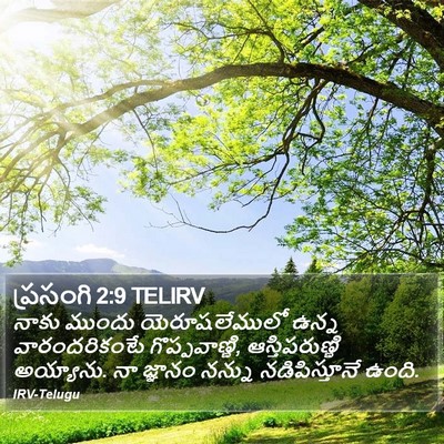 ప్రసంగి 2:9 TELIRV Bible Verse Image