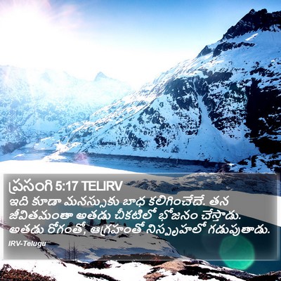 ప్రసంగి 5:17 TELIRV Bible Verse Image