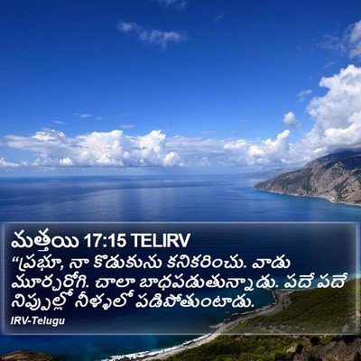 మత్తయి 17:15 TELIRV Bible Verse Image