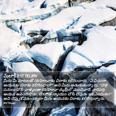 మలాకీ 2:17 TELIRV Bible Verse Image