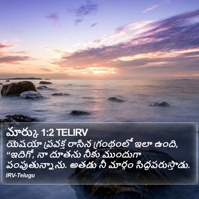 మార్కు 1:2 TELIRV Bible Verse Image