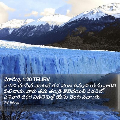 మార్కు 1:20 TELIRV Bible Verse Image