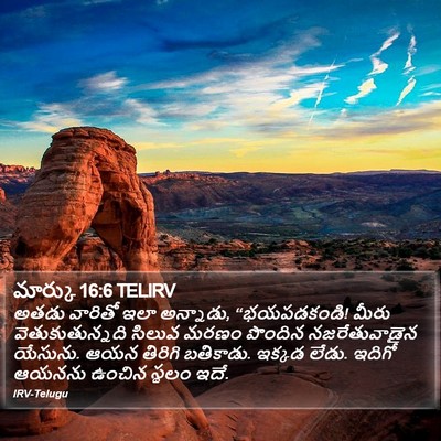 మార్కు 16:6 TELIRV Bible Verse Image
