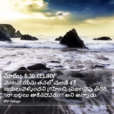 మార్కు 5:30 TELIRV Bible Verse Image