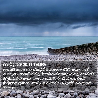 యిర్మీయా 20:11 TELIRV Bible Verse Image