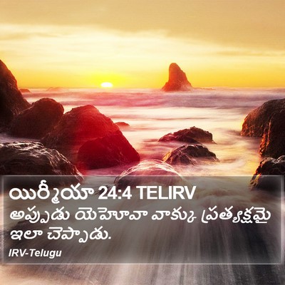 యిర్మీయా 24:4 TELIRV Bible Verse Image
