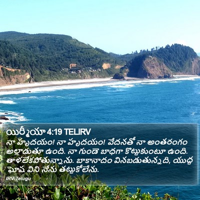 యిర్మీయా 4:19 TELIRV Bible Verse Image