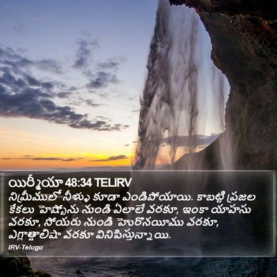 యిర్మీయా 48:34 TELIRV Bible Verse Image