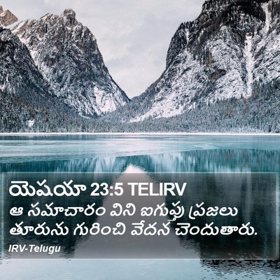యెషయా 23:5 TELIRV Bible Verse Image