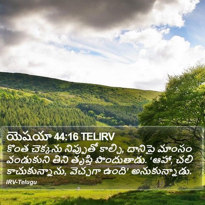 యెషయా 44:16 TELIRV Bible Verse Image