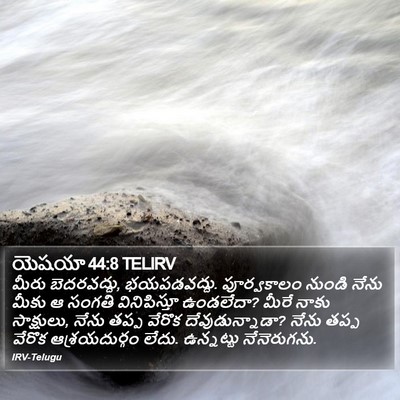 యెషయా 44:8 TELIRV Bible Verse Image