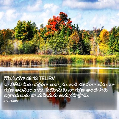 యెషయా 46:13 TELIRV Bible Verse Image