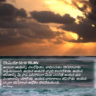 యెషయా 53:10 TELIRV Bible Verse Image