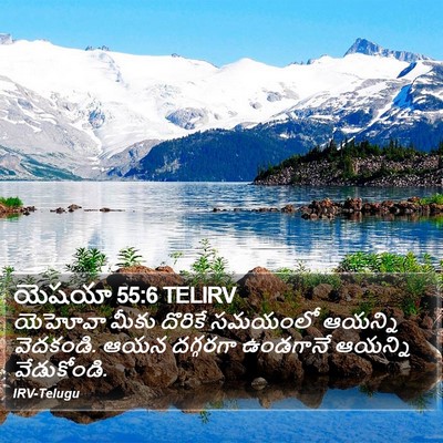 యెషయా 55:6 TELIRV Bible Verse Image