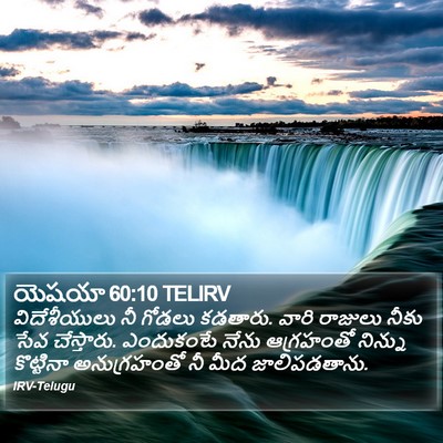యెషయా 60:10 TELIRV Bible Verse Image