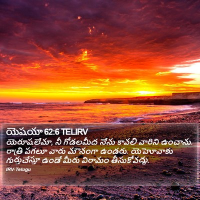 యెషయా 62:6 TELIRV Bible Verse Image