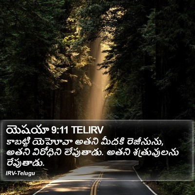 యెషయా 9:11 TELIRV Bible Verse Image