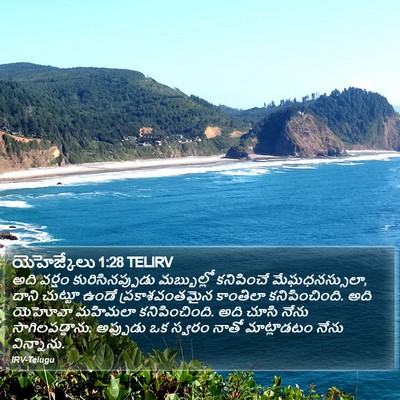 యెహెజ్కేలు 1:28 TELIRV Bible Verse Image