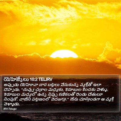 యెహెజ్కేలు 10:2 TELIRV Bible Verse Image