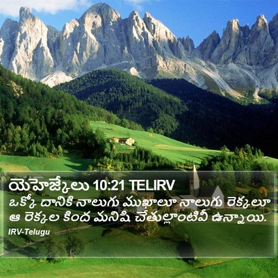 యెహెజ్కేలు 10:21 TELIRV Bible Verse Image