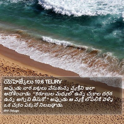 యెహెజ్కేలు 10:6 TELIRV Bible Verse Image