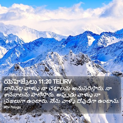 యెహెజ్కేలు 11:20 TELIRV Bible Verse Image