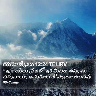 యెహెజ్కేలు 12:24 TELIRV Bible Verse Image