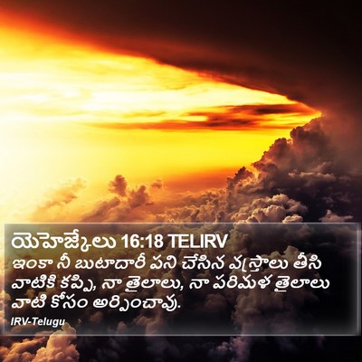 యెహెజ్కేలు 16:18 TELIRV Bible Verse Image