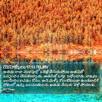 యెహెజ్కేలు 17:13 TELIRV Bible Verse Image