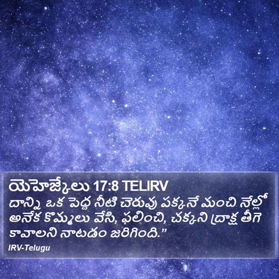 యెహెజ్కేలు 17:8 TELIRV Bible Verse Image
