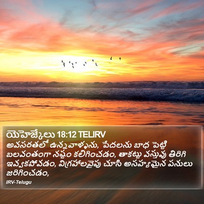 యెహెజ్కేలు 18:12 TELIRV Bible Verse Image