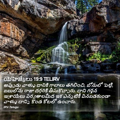 యెహెజ్కేలు 19:9 TELIRV Bible Verse Image
