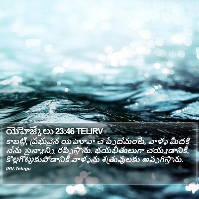 యెహెజ్కేలు 23:46 TELIRV Bible Verse Image