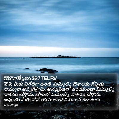 యెహెజ్కేలు 25:7 TELIRV Bible Verse Image