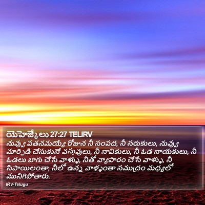 యెహెజ్కేలు 27:27 TELIRV Bible Verse Image