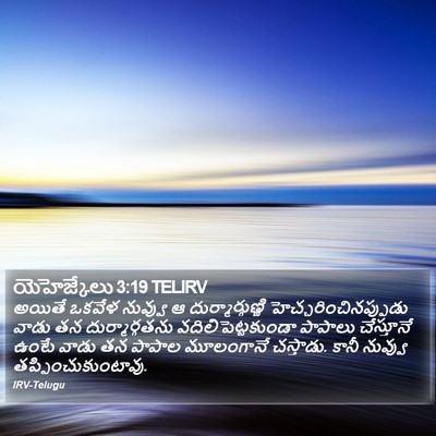 యెహెజ్కేలు 3:19 TELIRV Bible Verse Image