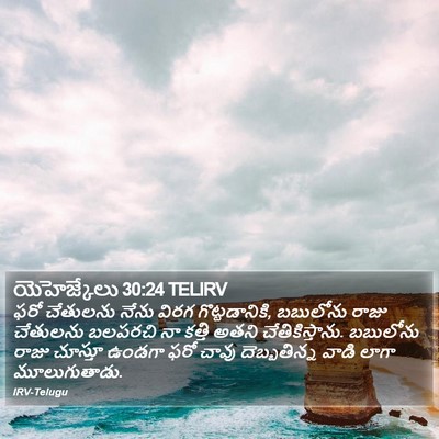 యెహెజ్కేలు 30:24 TELIRV Bible Verse Image