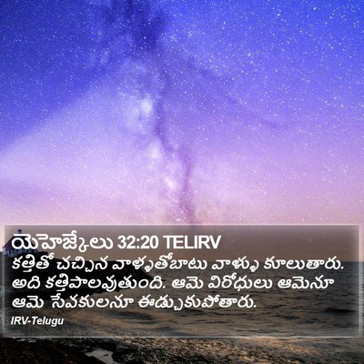 యెహెజ్కేలు 32:20 TELIRV Bible Verse Image