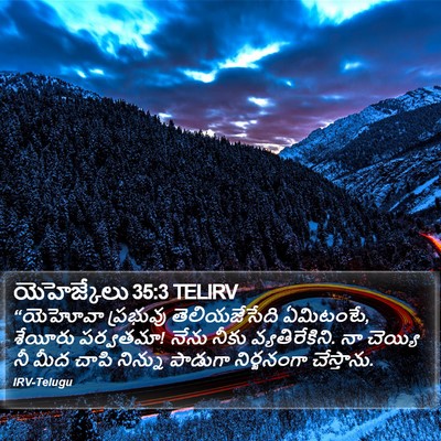 యెహెజ్కేలు 35:3 TELIRV Bible Verse Image