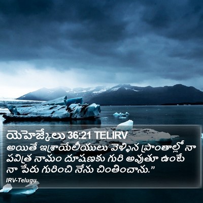 యెహెజ్కేలు 36:21 TELIRV Bible Verse Image