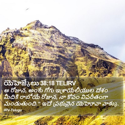 యెహెజ్కేలు 38:18 TELIRV Bible Verse Image