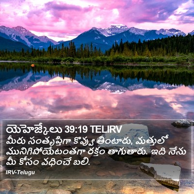 యెహెజ్కేలు 39:19 TELIRV Bible Verse Image
