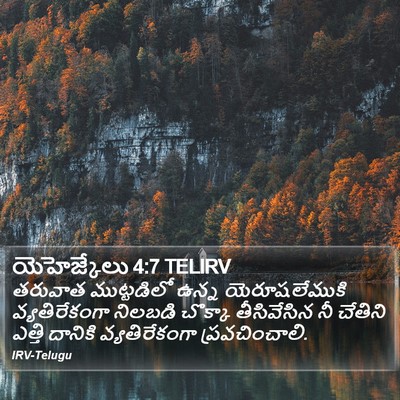 యెహెజ్కేలు 4:7 TELIRV Bible Verse Image