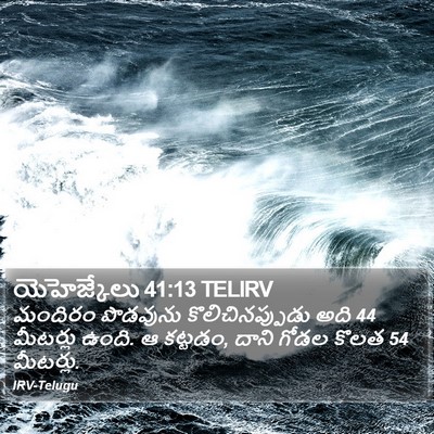 యెహెజ్కేలు 41:13 TELIRV Bible Verse Image