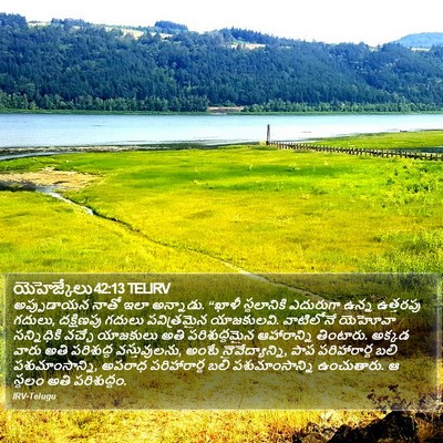 యెహెజ్కేలు 42:13 TELIRV Bible Verse Image