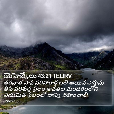 యెహెజ్కేలు 43:21 TELIRV Bible Verse Image