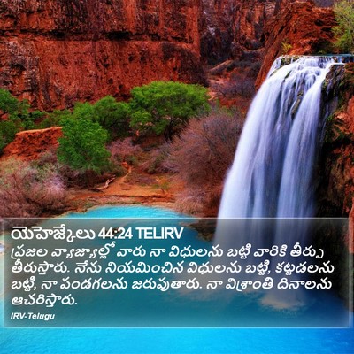 యెహెజ్కేలు 44:24 TELIRV Bible Verse Image