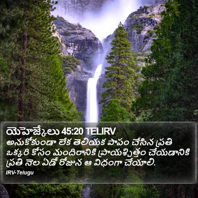 యెహెజ్కేలు 45:20 TELIRV Bible Verse Image